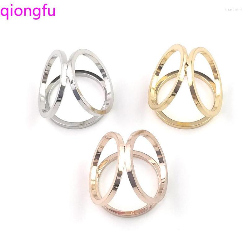 

Brooches Qiongfu Zhensanhuan Silk Scarf Buckle Brooch Fashion Elegant Ring Shawl Accessories Women
