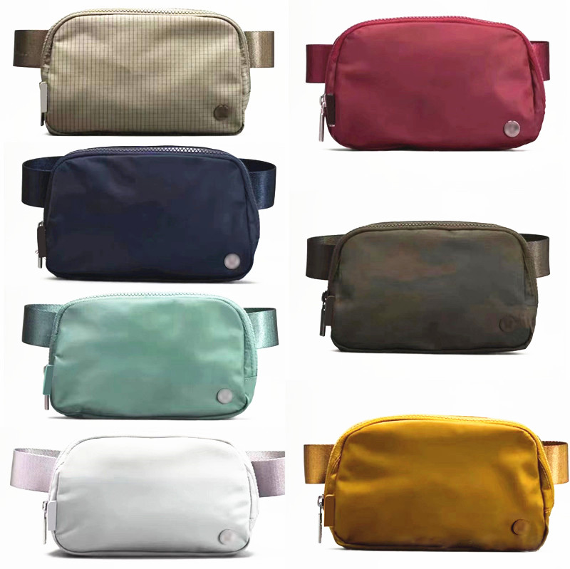 

Luxury everywhere lulul belt Bag Waist Bags Designer fanny pack bumbag Women's Nylon Shoulder men bum chest sports yoga bag Crossbody Breathable sweat-wicking