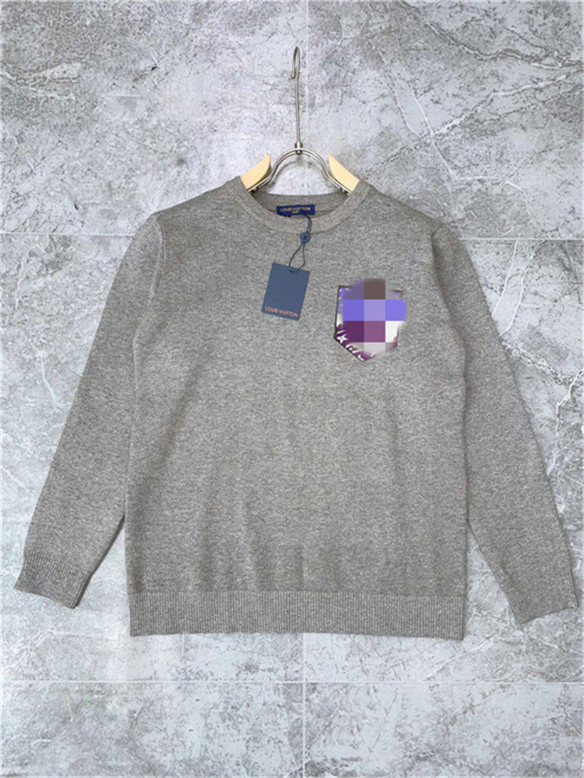 

22ss Designer sweater H embroidery hoodie men wool sweaters casual sweatshirt pullover jacket 005