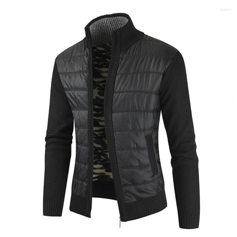 

Men's Jackets Men's Winter Thick Fleece Cardigan Coat Autumn Warm Sweater Knitwear For Men Chamarras Para Hombre, Blue