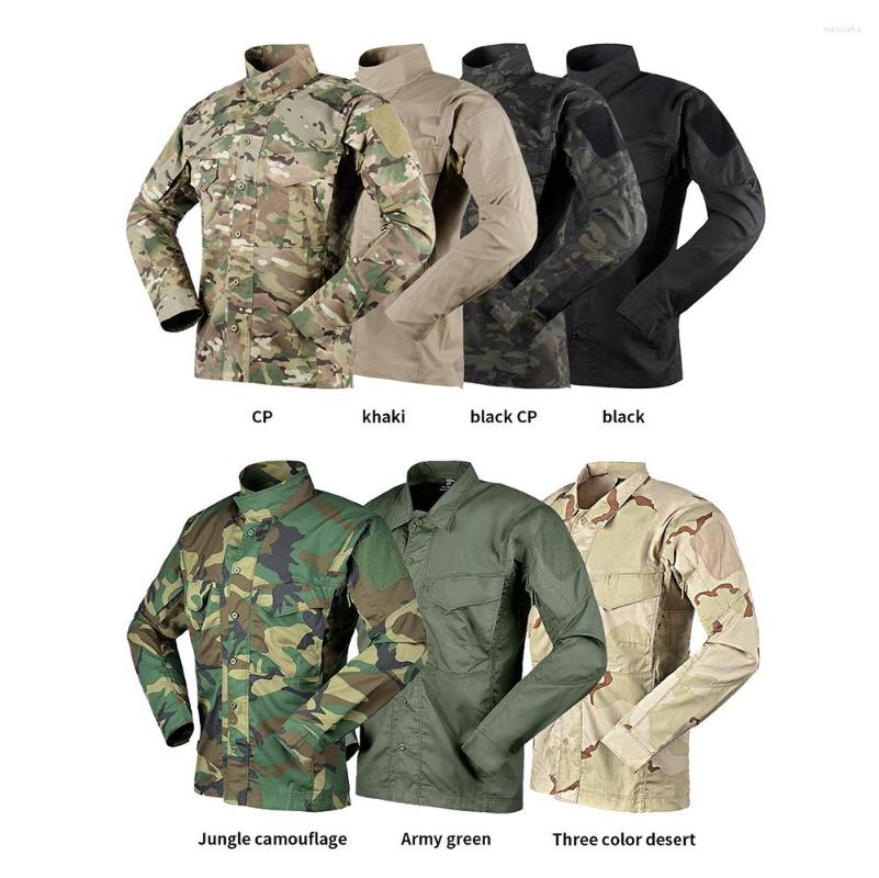 

Men's Casual Shirts Summer Army Military Style Men Cotton Long Sleeve Letter Slim Fit Embroidery Clothing Mens, Black