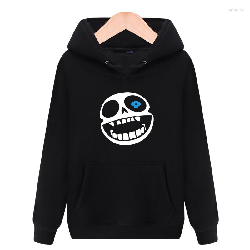 

Men's Hoodies Undertale SANS Game Character Concept Thick Hoodie Retro Style Costume For Fans Ac1232
