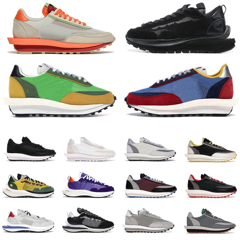 

Undercover LD Waffle Running Shoes Men Women Sneakers Sail String Tour Yellow Blue Green Multi Pine Green Summit White Bordeaux 2.0 Daybreak Trainers, (22)