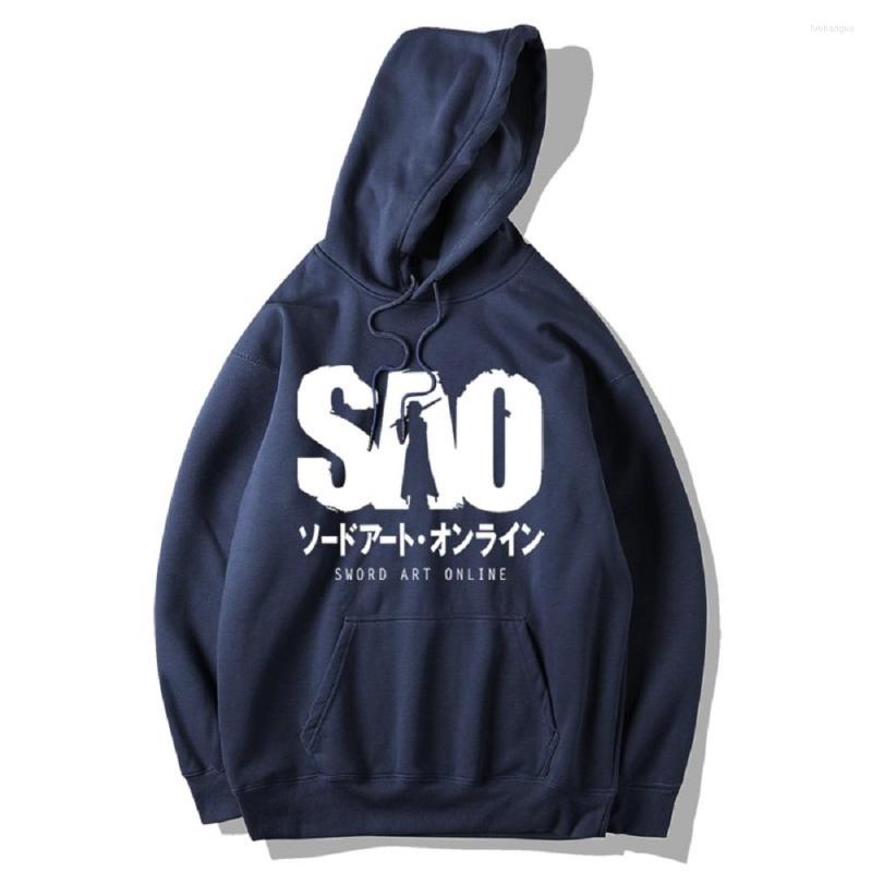 

Men's Hoodies Unisex Sword Art Online Kirito Jacket Kirigaya Kazuto Casual Sweatshirts