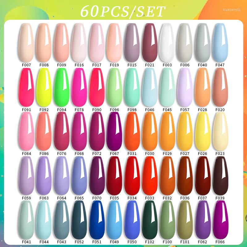 

Nail Art Kits LILYCUTE 60/66/20Pcs/Set Gel Polish Kit Nude Pink Glitter Semi Permanent Base Top Coat UV Manicure Set