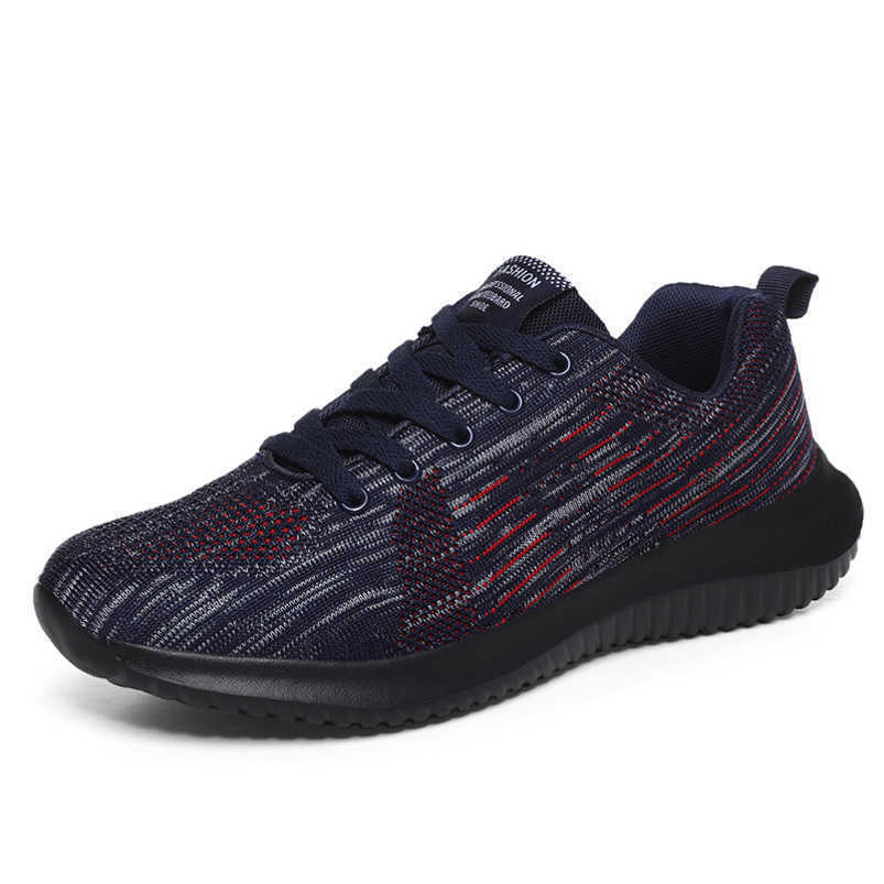 

Running Shoes Runners Trainers Sneakers Fashion Fly Knit Gray Black Blue Red Sports Womens Mens Size 39-45 Code 97-2065 R5MZ