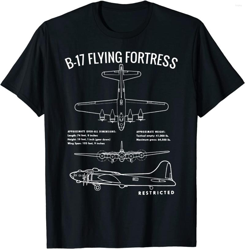 

Men' T Shirts World War 2 Bombers USA Flying Fortress B-17 Men T-Shirt Short Casual Cotton, Army green