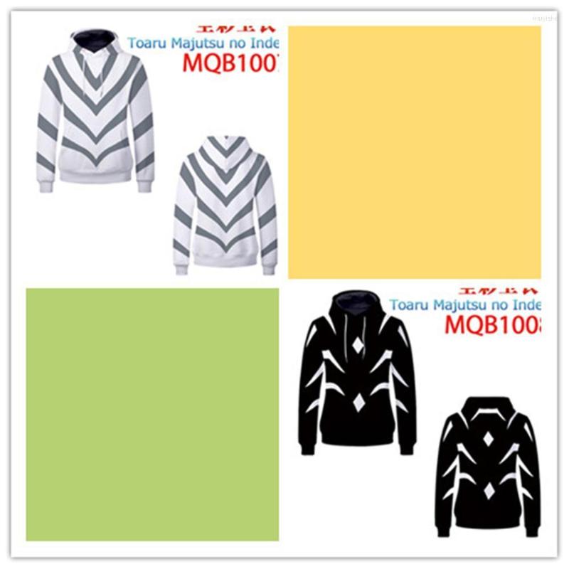 

Men's Hoodies Anime Toaru Majutsu No Index Logo Hoodie Boys Girls Casual Set Head Coat Cosplay Costume