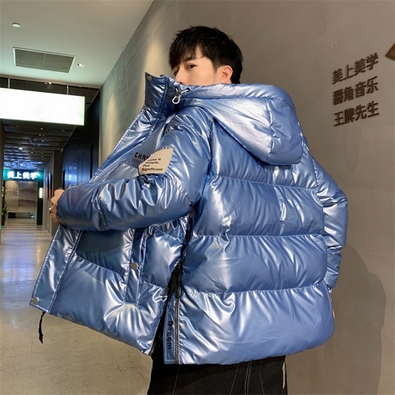 

Mens Down Parkas Winter Men Jacket Parkas Jacket Mens Thick Warm Snow Parka Detachable Hooded Overcoat Windbreaker Warm Couples Cotton Coats 2201006, Black