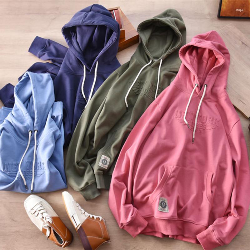 

Men's Hoodies Japanese Retro Terry 3D Printed Hooded Men's Pure Cotton Washed Old Pullover Knitted Long-sleeved Loose Casual Sportwear, Gray green