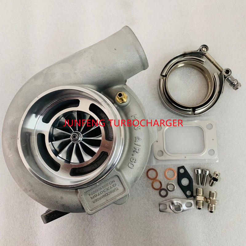 

856801-5026S 740902-0008 GTX3076R Turbocharger Assembly Kits Standard .60 A/R 560HP Billet Wheel 0.82 A/R T3 / V-band