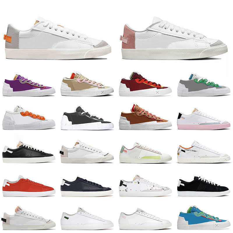 

Big Size US 11 Low Womens Mens Shoes Black White Sail Pink Oxford Trainers Blazers Lows Sneakers Designer Neptune Blue Iron Grey Purple Dusk JORDON NKS, A4 british tan 36-45