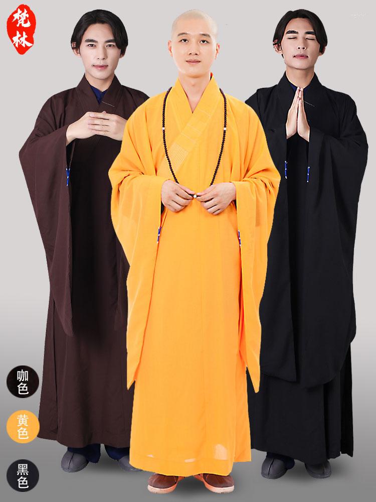 

Ethnic Clothing Fanlin Monk Clothes Haiqing Taiwan Yarn Opaque Doris Men's And Women's Buddhist Four Seasons Robe