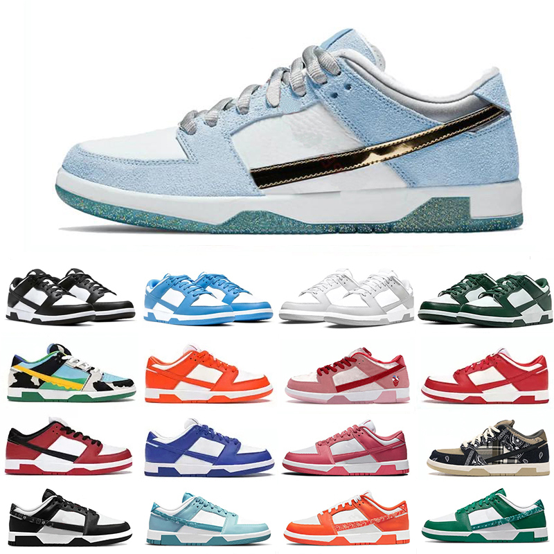 

Sean Cliver low Running Shoes Panda Low Grey Fog University Blue Varsity Green Valentines Day Medium Curry Chicago Coast Syracuse Outdoor Shoe for Men Women, Box