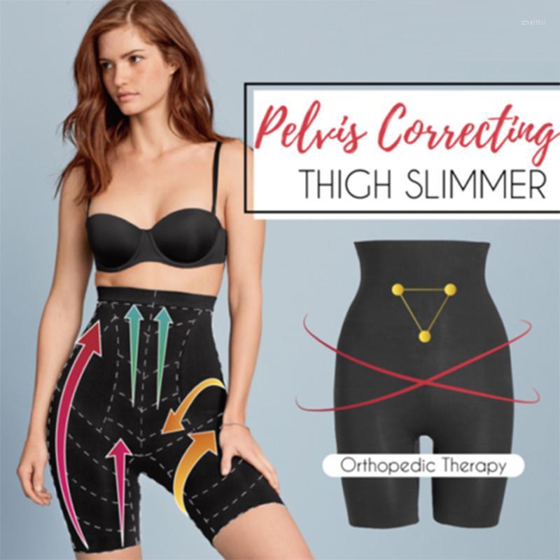 

Women's Shapers Women's Swokii Shaper Women Pelvis Correcting Slimming Legs Control Thigh Slimmer Underwear High Quality Black Lady, Nude