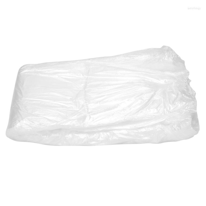 

Car Seat Covers 100x Disposable Plastic Soft Cover Waterproof For