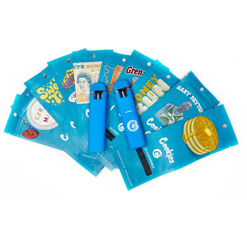 

Newest Cookies Disposable Pen E Cigarette 1ml Ceramic Coil Vape Cartridges Rechargeable Battery