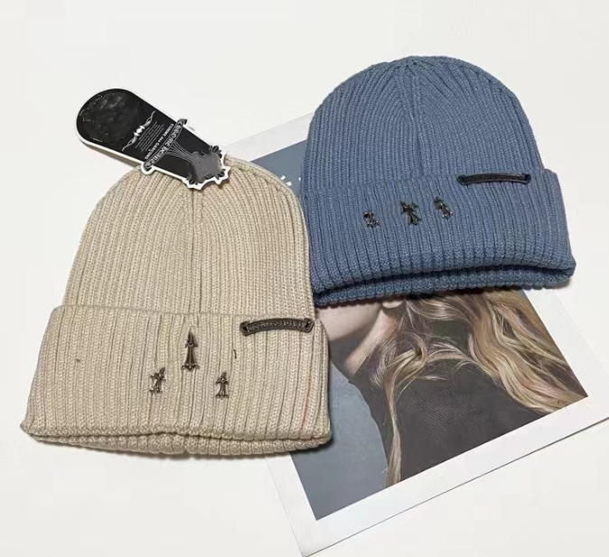 

hat Original Design Simple Cruciate Flower Knitted Hats Fashion Street Hipster Woolen Cap, As pic