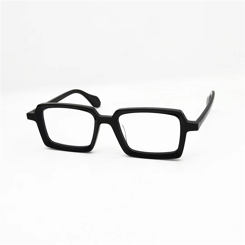 

Optical Eyeglasses For Unisex Retro 86 Style Anti-blue Light Lens Plate Square Frame Glasses With Box