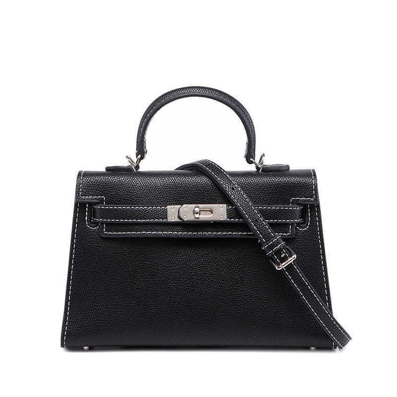 

Luxurious Design bag s Herme Palm print kellies second generation bu le women s Single Shoulder Messenger Hand 2022 new trend, 22cm