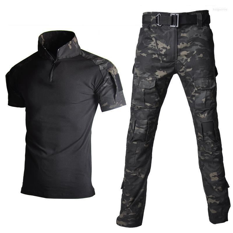 

Men's Tracksuits Men's Man Clothing 2022 Breathable Shirts Pants Camouflage Suits Tactical Combat Training Set, Style6