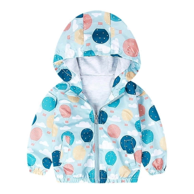 

Jackets 17Years Toddler Clothes Brand Design Children Boys Girls Spring Coats air Balloon Cartoon Printed Hooded Zipper Jackets 221006, Yellow koala