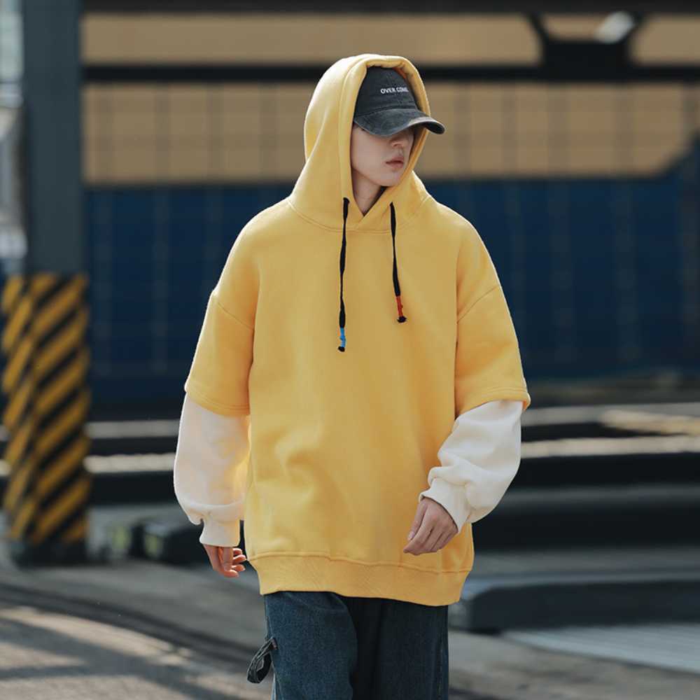 

Hoodies Hoodies Hip Hop Hoodies Men Fashion Clothing Patchwork Autumn Winter Loose Fit Streetwear Sweatshirts Casual Hoodie, Blue