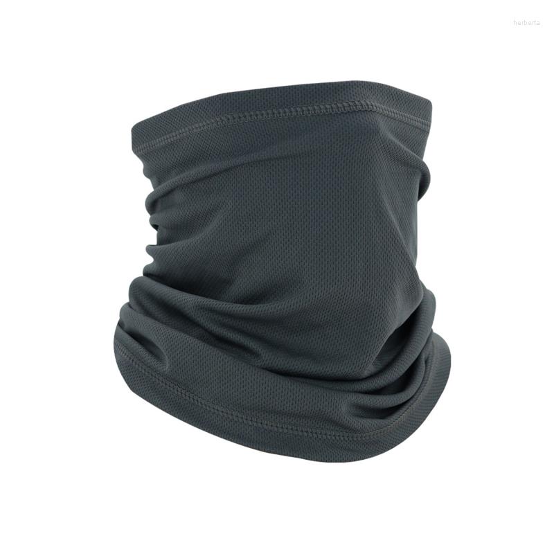 

Bandanas Solid Color Bandana High Elastic Seamless Buffs Gaiter Headband Cycling Fishing Balaclava Tube Face Shield Men Scarf