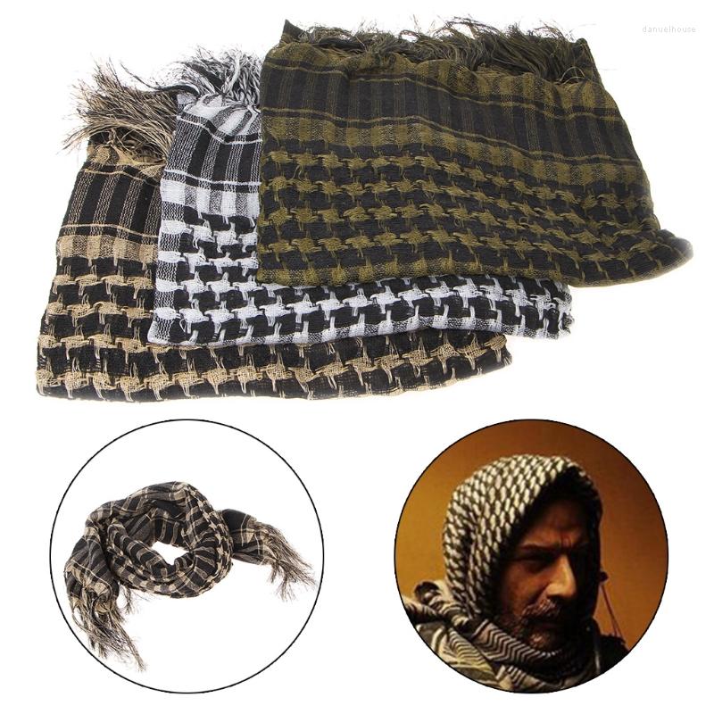 

Bandanas Military Keffiyeh Arab Scarf Hunting Cycling Shawl Head Wrap Camo A0KA