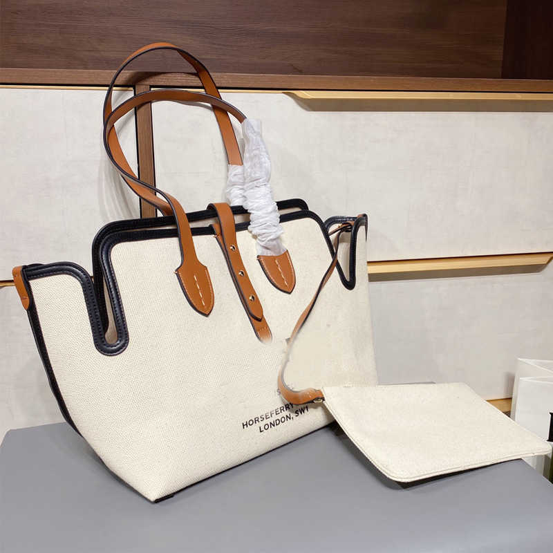 

Classic Tote Bag Large Capacity Package Shopping Bag Canvas Composite Handbag High Quality Purse Pain Letter Style Shoulder Bag Wallets OFW0, No bag