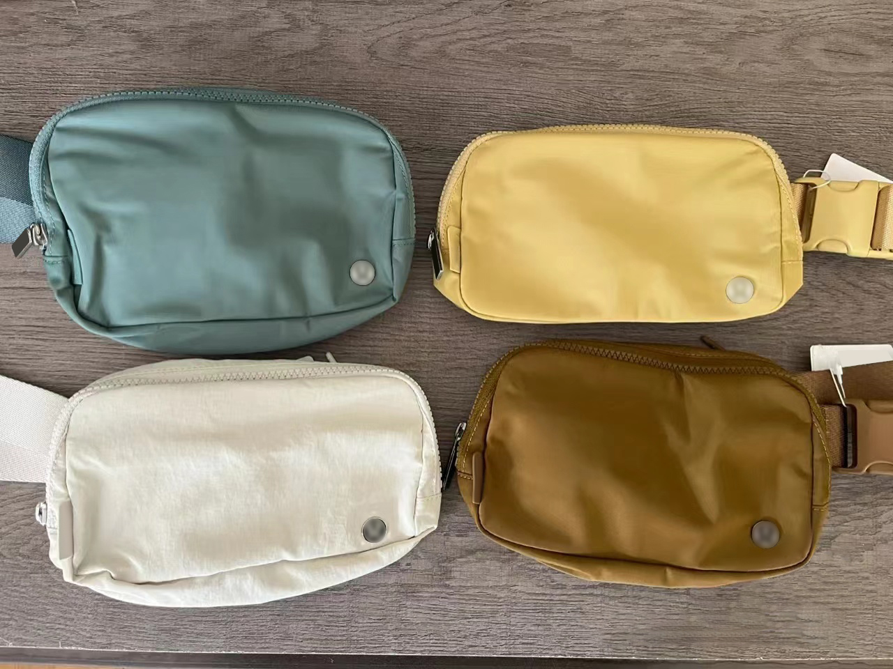 

Women's men bumbag everywhere lulul belt CrossBody Bag fanny pack designer bum Luxury chest sports yoga bag Handbag shoulder Nylon Waist Bags fashion Wallet purses