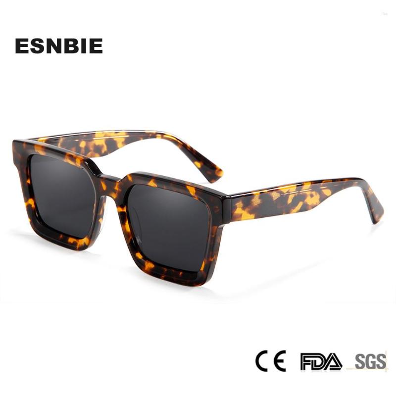 

Sunglasses Havana Acetate Men'S Square Polarized Brand Designer Trendy 2022 Women Sun Glasses Uv400 Gafas De Sol Hombre