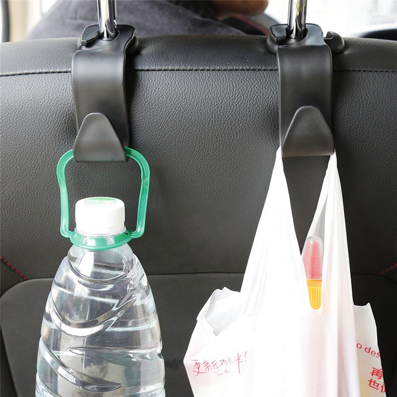 

Interior Decorations Universal Car Seat Back Hook Accessories Portable Hanger Holder Storage For Bag Purse Cloth Decoration Dropship