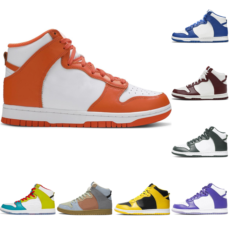 

Casual Shoes Mens High Top Trainers Sneakers Chaussures Women Black White Platform Running shoe Size Eur 36-45, 20-varsity purple