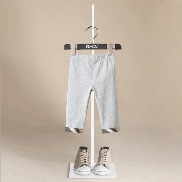 

Leggings Tights Girl Pants Soft Elastic Striped Cotton Kids Pink Color Girls Skinny Trousers Solid 1 5Y Children 221006, Blue