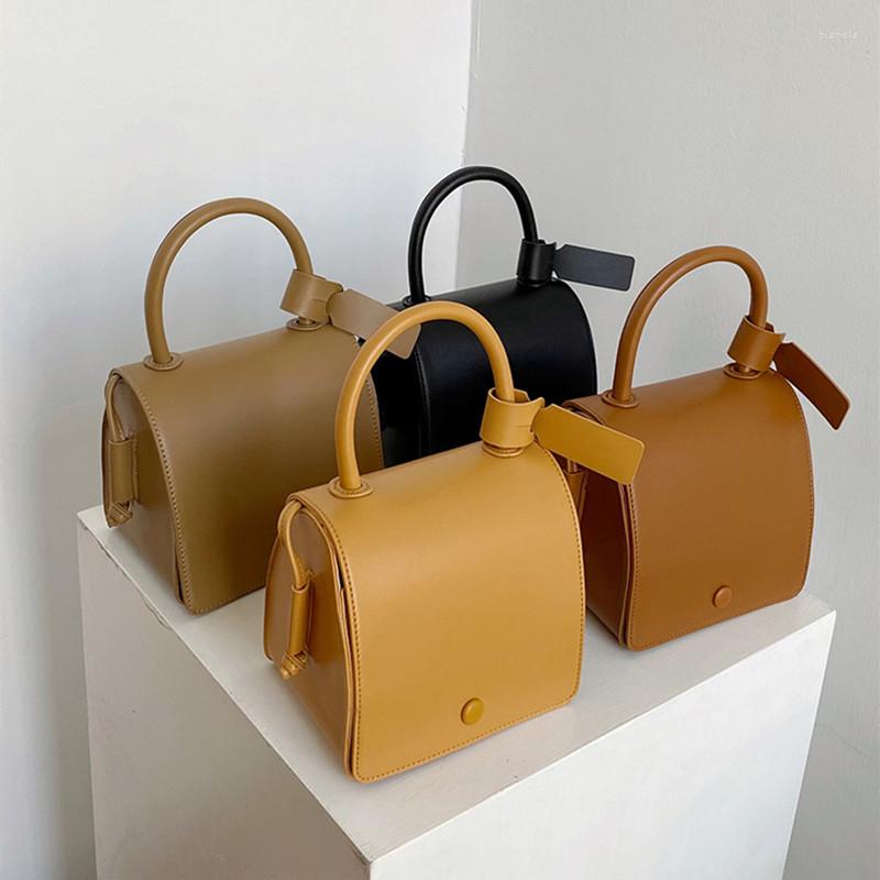 

Evening Bags Four Seasons Women's Leisure Buckle Messenger Bag Fashionable PU Leather Multifunctional Solid Color Portable Shoulder, 01