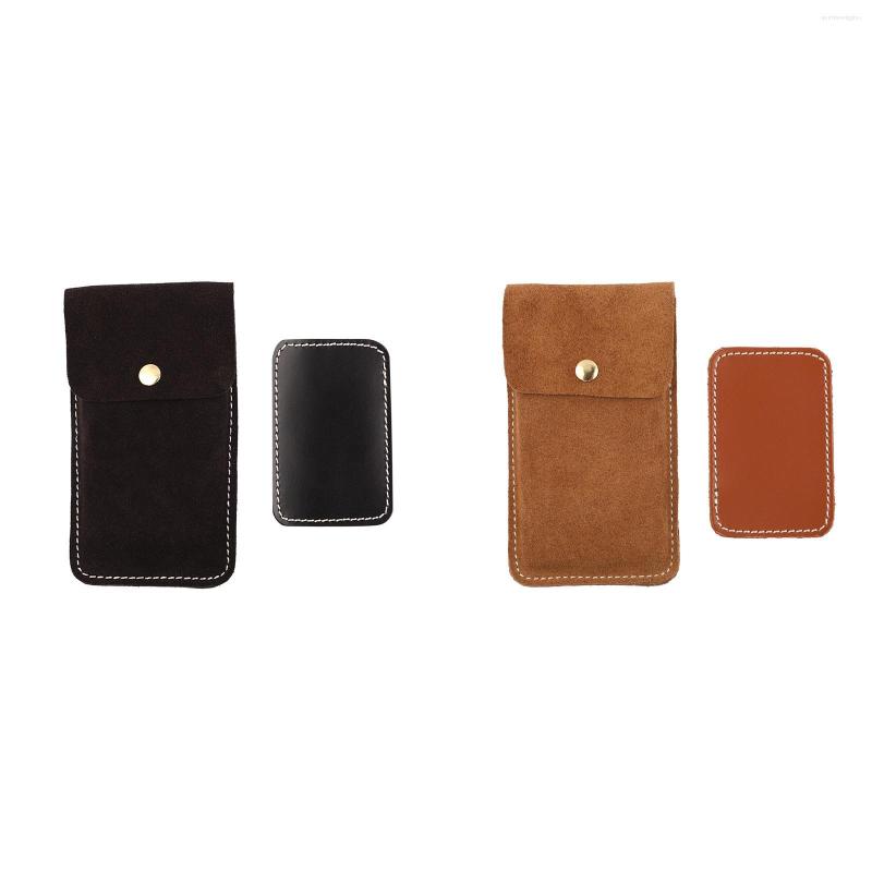 

Watch Boxes Pouch Collect Portable Case PU Leather Storage Bag For Watches Jewelry Accessory Men Women Travelling