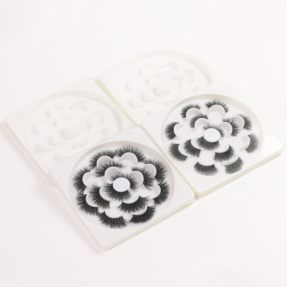 

7 Pairs 3D Mink Eye Lashes False Eyelashes Extensions Handmade Natural Long