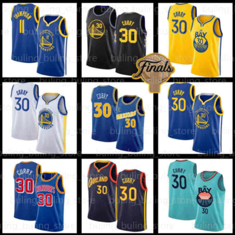 

Stephen Curry Jerseys 30 11 Basketball Jersey 23 33 Klay Thompson Jersey Golden State''Warriors''James Wiseman City Draymond Green MVP 2022 2023 Finals Mens