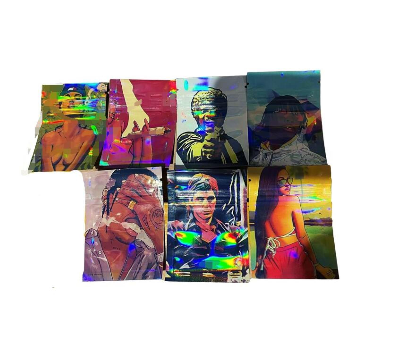 

Jewelry Pouches Bags Smoking Girls Zipper Mylar Baggie Customise Printed Zip Lock Plastic Bag Candy Dry Herb Flower Retail E Sexyhanz Otqvg