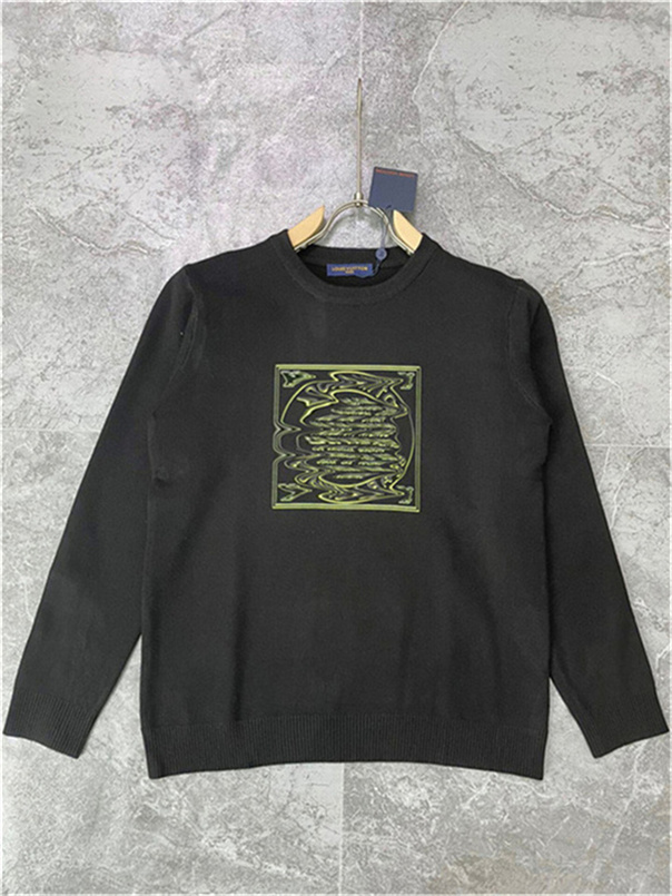 

22ss Designer sweater H embroidery hoodie men wool sweaters casual sweatshirt pullover jacket 026