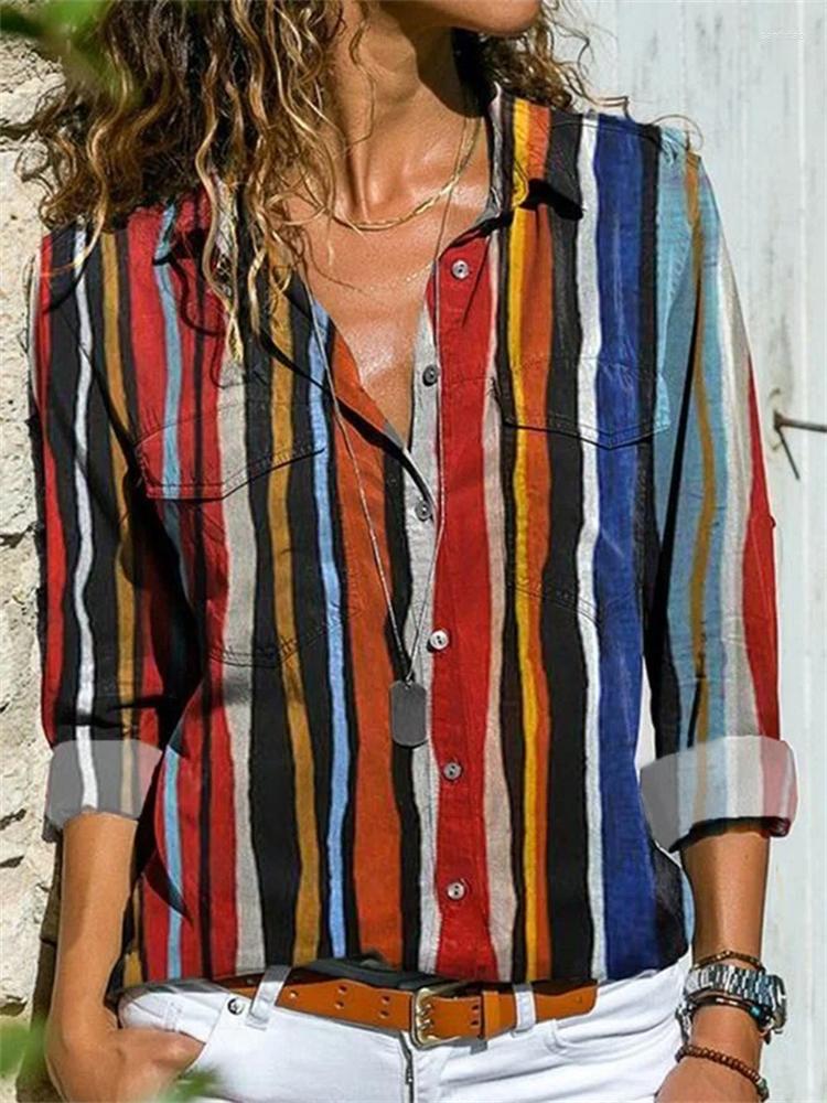 

Women' Blouses Fashion Women Shirts Loose Temperament Casual Tops, Orange
