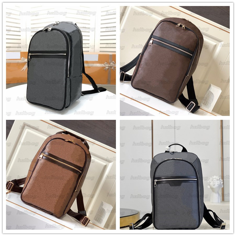 Michael Backpack Brand Damier Monograms Designer Fashion School Bags Luxury Travel Bag Black Duffel BagsN58024