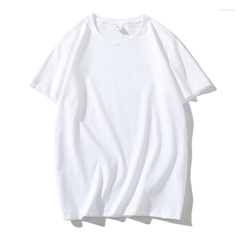 

Women's T Shirts Solid Round Neck Cotton Shirt 2022 Summer Short Sleeved Men, Beige