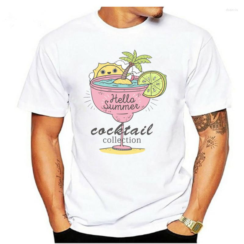 

Men's T Shirts Cute Goblet Wine Print T-shirts Man Summer Casual Short Sleeve Loose SHIRT Funny Design Graphic Gothic Clothes, Wc190t3831