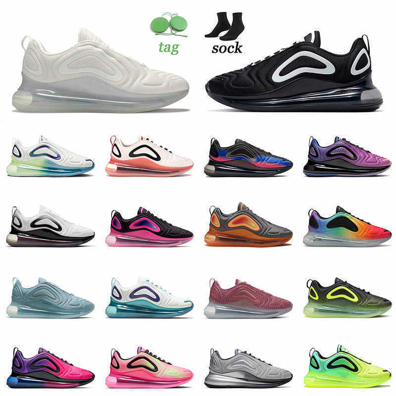 

2021 Top Quality 720 Cushions Running Shoes Mens Womens Triple White Oreo Volt Black 720s Sea Forest Total Eclipse Trainers Sneakers JORDON NKS, D49 cool grey 36-45