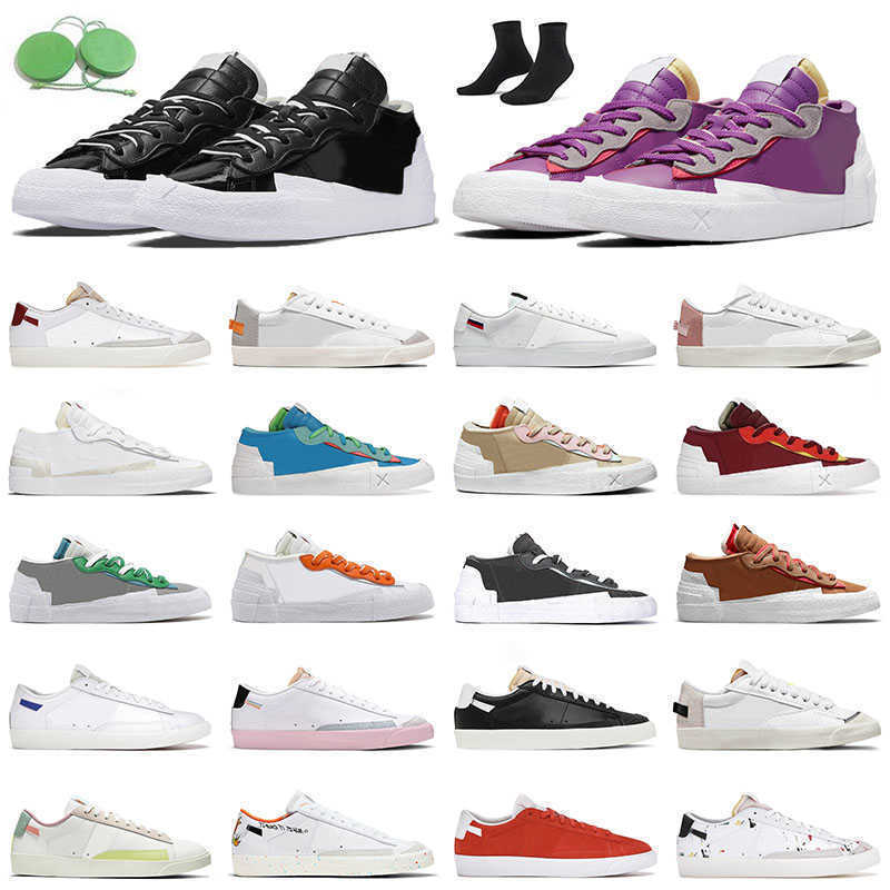 

Patent Sneakers Designer Low Running Shoes Sports Neptune Blue Purple Dusk Reed Team Red Black White Sail Suede Trainers Men Women Lows JORDON NKS, Make it count 36-45