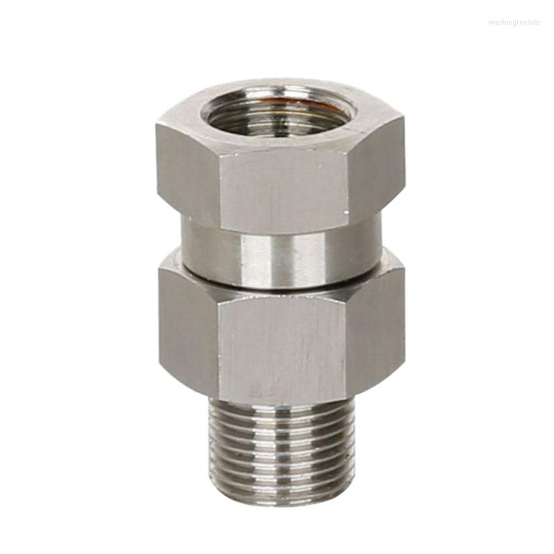 

Lance High Pressure Car Washing Cleaning Washer Swivel 4500 Psi 3/8 Inch Npt-Male Thread Fitting Stainless Steel