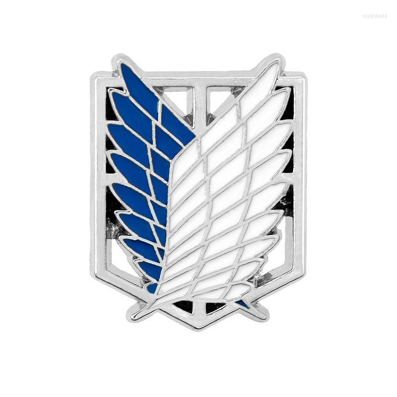 

Brooches COSANER Attack On Titan Fashion Anime Alloy Wedding Pin Cartoon Brooch Badge Pins Unisex Gift