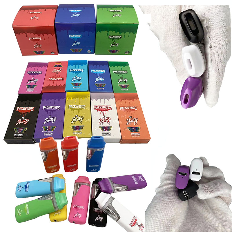 

New styles for 2022 Disposable E-cigarettes Packwoods Runtz x bar pods device 380mAh E cigarettes Rechargeable Battery 1ml Empty Vape Pen